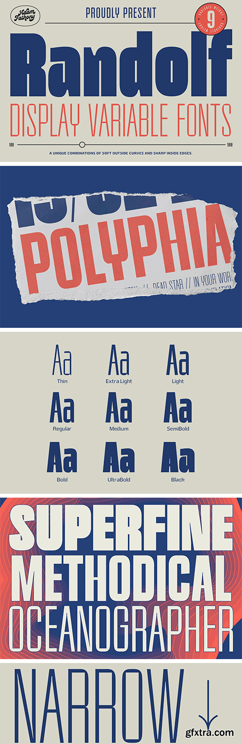 Randolf Font Family