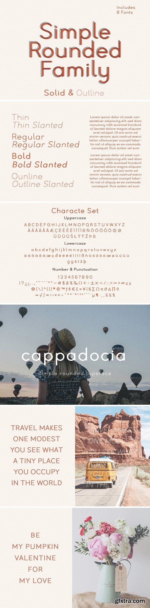 Simple Rounded Family Font