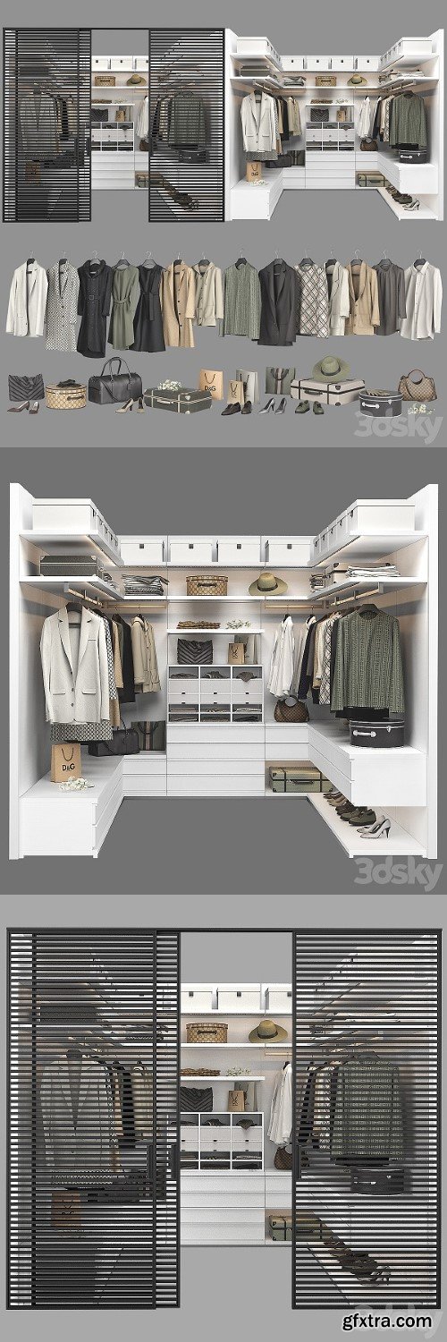 Poliform Ubik Walk in Closet 3