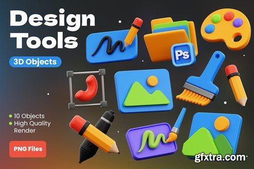 Design Tools 3D Illustration 3REBYX8