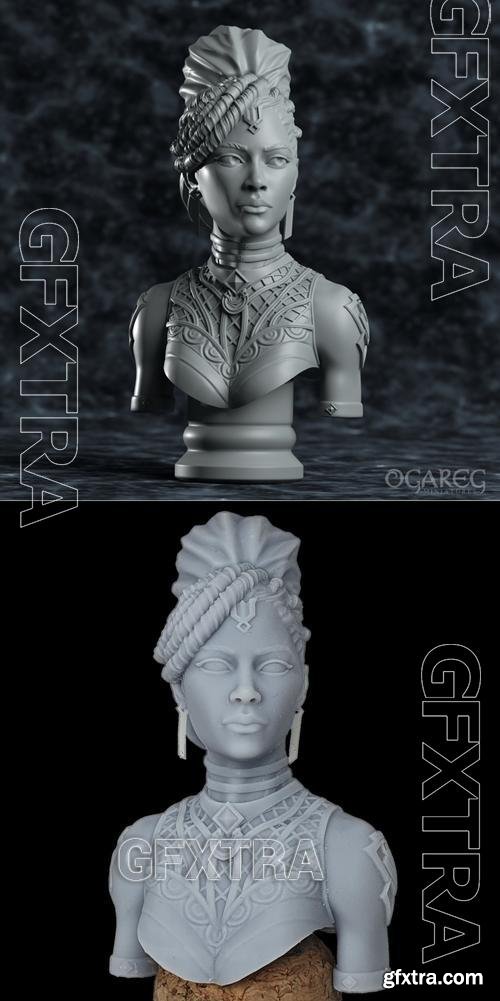 Mel Medarda from Arcane Fanart Bust &ndash; 3D Print Model