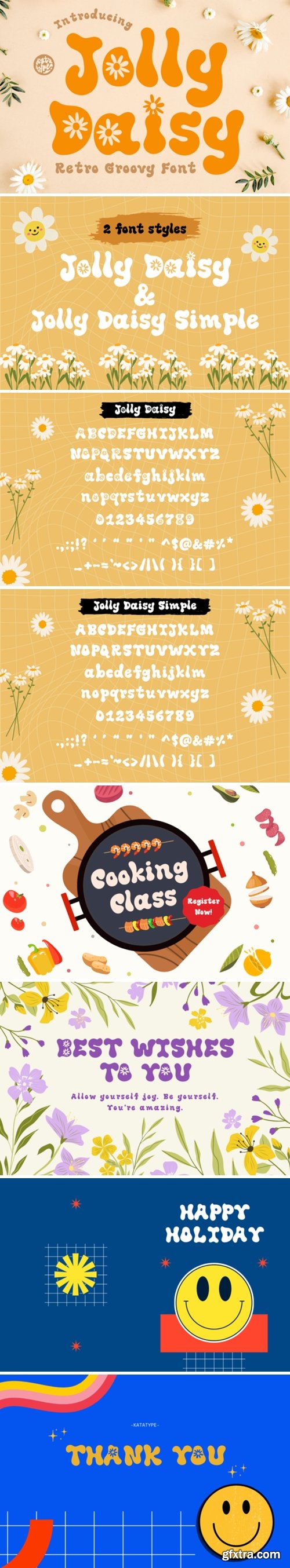 Jolly Daisy Font