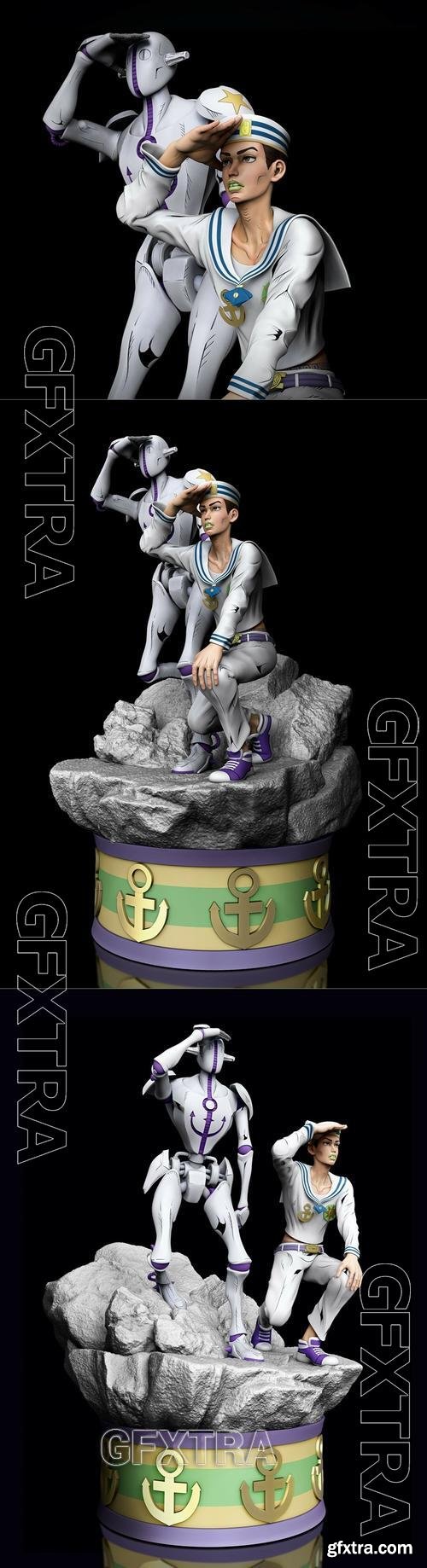 JOJO - Josuke Higashikata &ndash; 3D Print Model