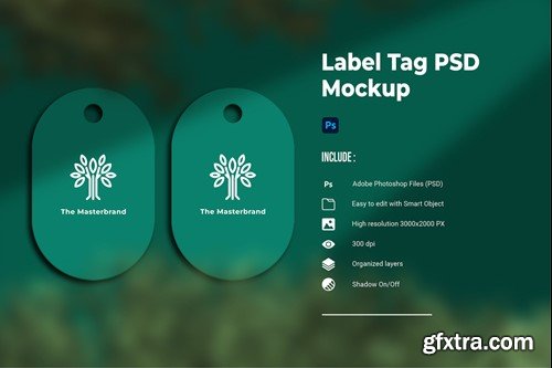 Label Tag PSD Mockup 8KJ8LBC