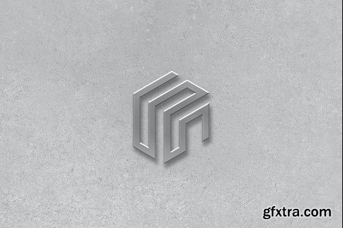 3D Logo Mockup GMETGW9