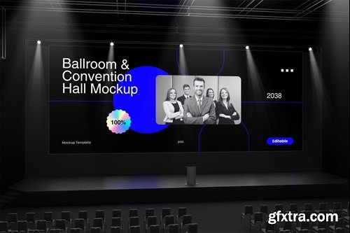 Convention Hall Mockup WGZ2KVX