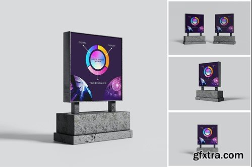 Digital Display Mockup 87PT7ET