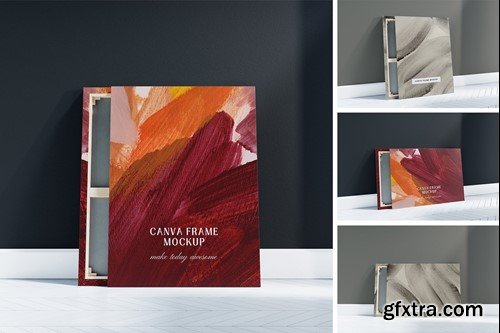 Canvas Frames Mockup 8JD6BET