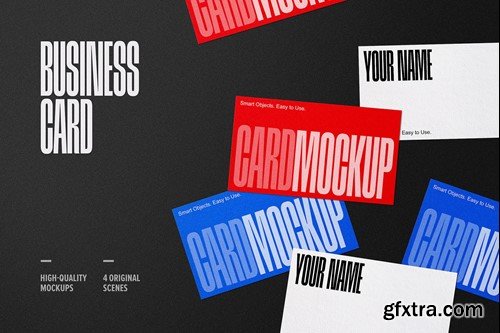 Business Card Mockups J6GZKCJ