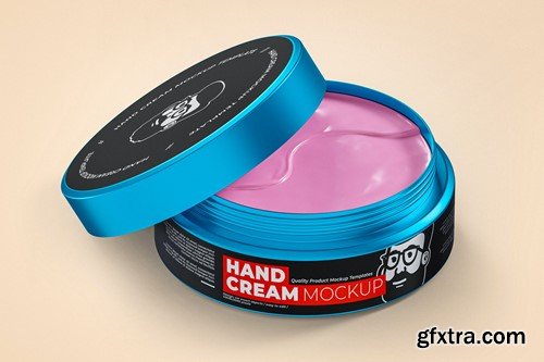 Hand Cream Container Mockup Y6VCG2N