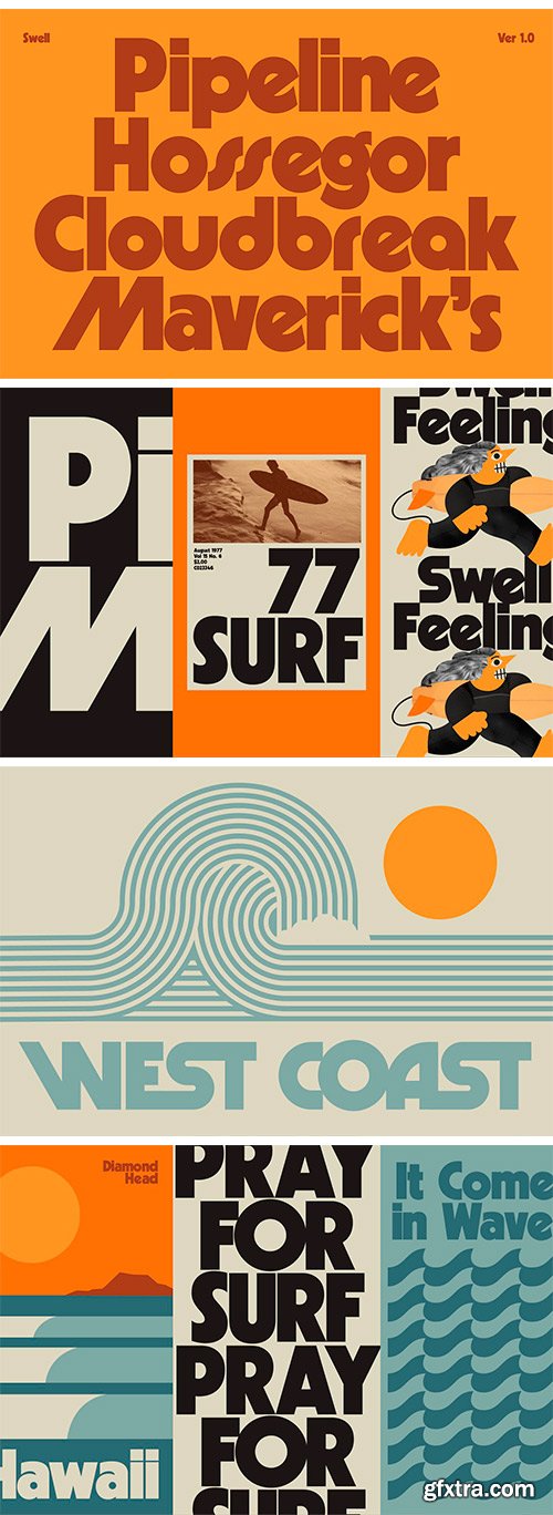 Swell - Display Font