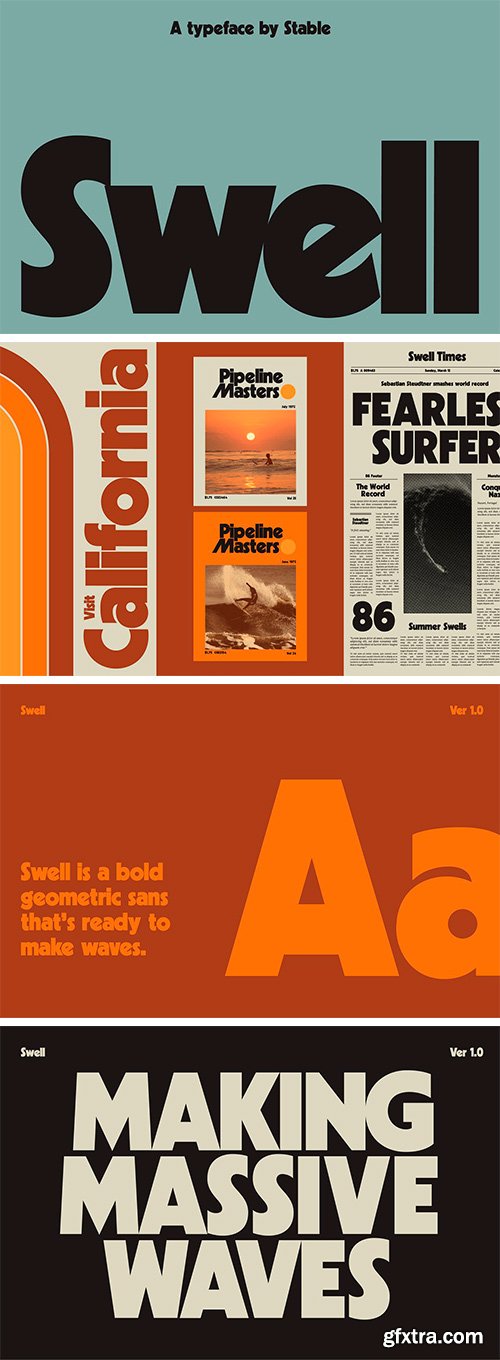 Swell - Display Font