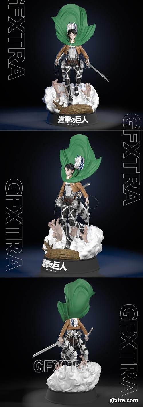 Levi Ackerman &ndash; 3D Print Model