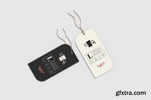 Clothing Label Mockup BJSLT54