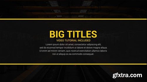 Videohive Dynamic Big Titles 45856474