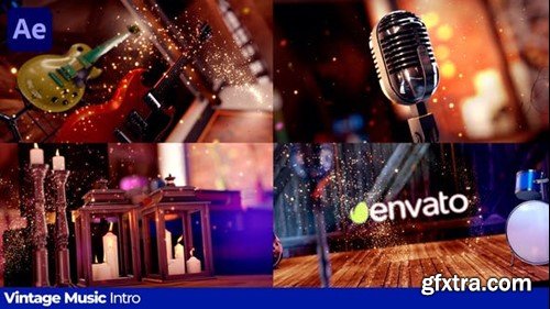 Videohive Vintage Music Intro 45851402