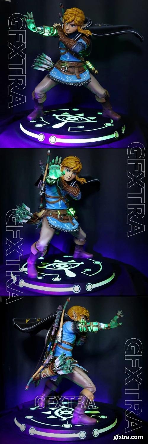 Link - Zelda Tears of The Kingdom &ndash; 3D Print Model