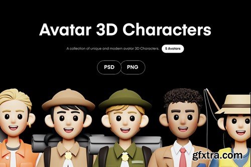 Avatar 3D Character Illustration TZJGTVR