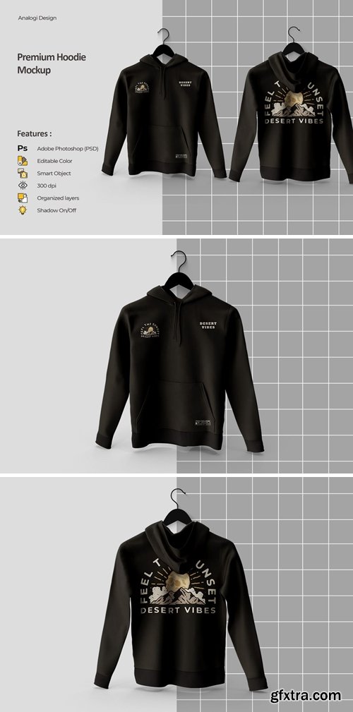 Premium Hoodie Mockup S748N7P