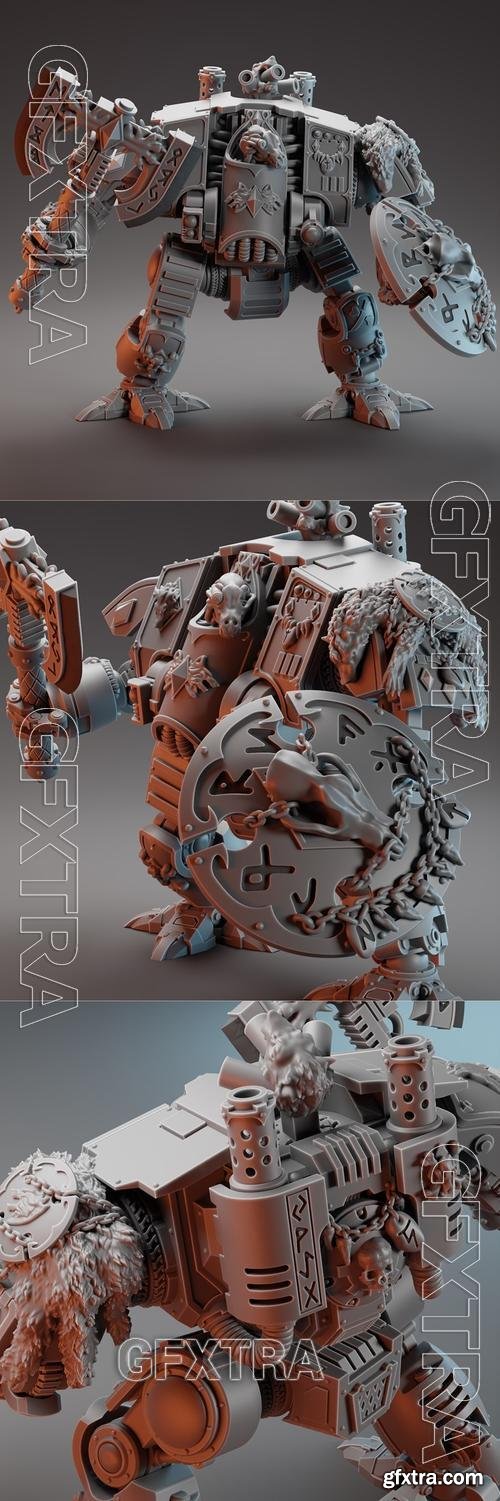 Canis Lupus Cybernetic Canine Crushing Thicc Boi &ndash; 3D Print Model