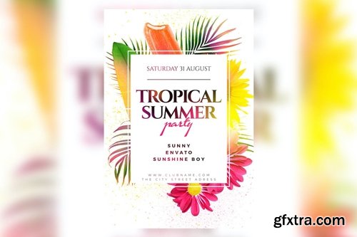 Tropical Summer Flyer 5JDAKYT