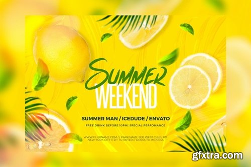 Summer Weekend Flyer USYCBAV