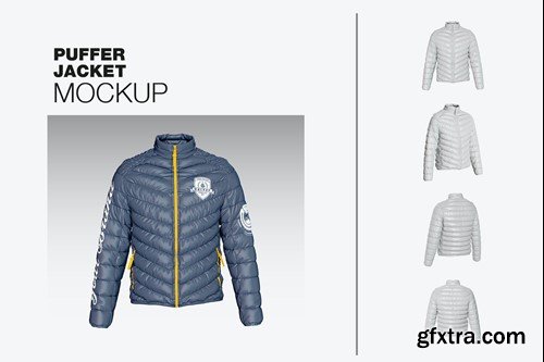 Set Down Jacket Mockup F4WBALY