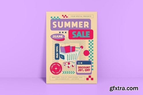 Summer Sale Flyer KY8R59Q