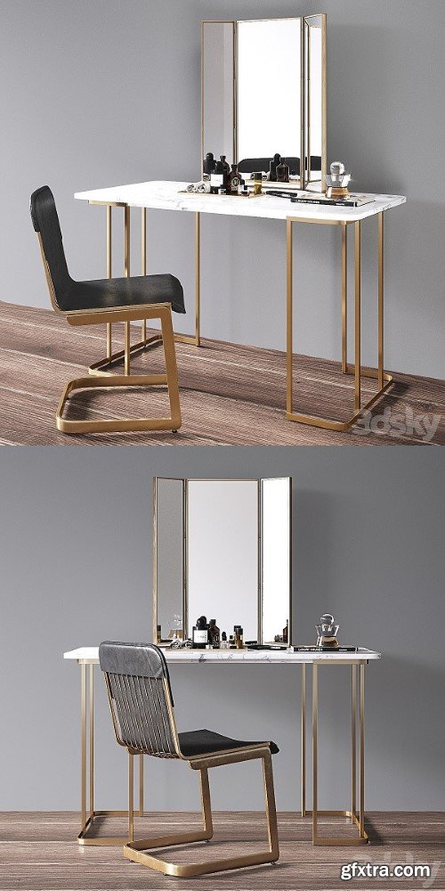 CB2 Dressing Table Set