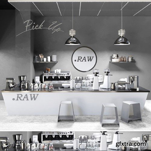 Minimalist Coffee Shop Design