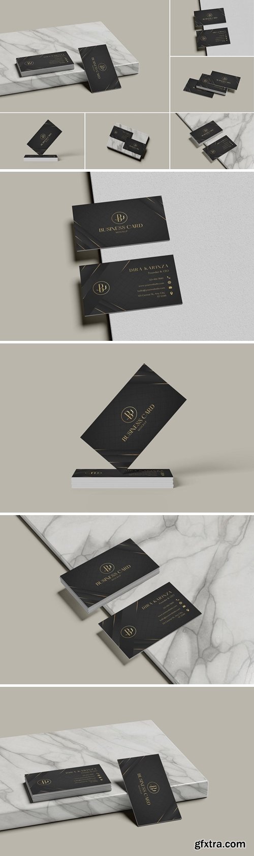 Business Card Mockups 846AW8Z