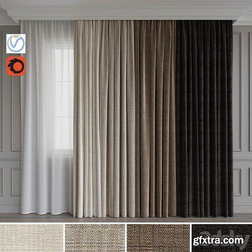 Set of Curtains Velvet 28