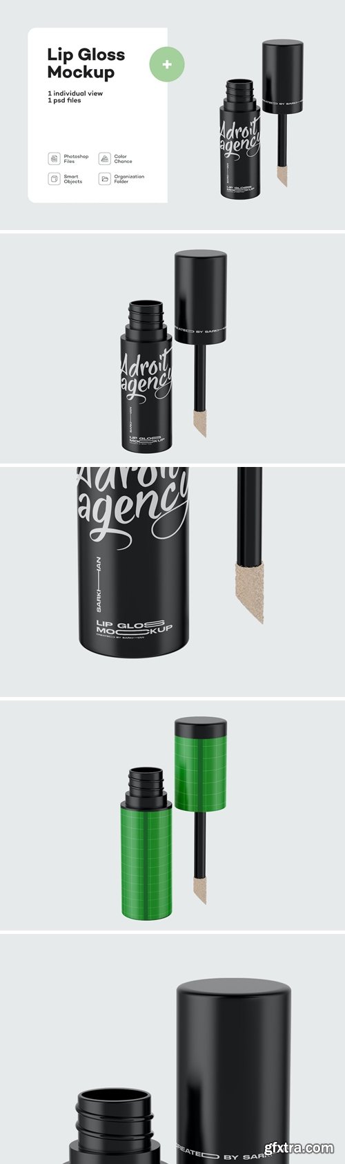 Lip Gloss Mockup LAB452P