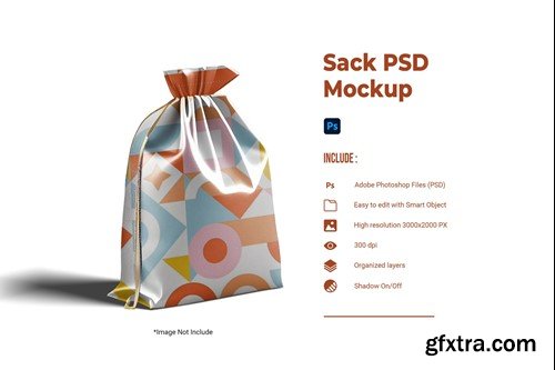 Sack PSD Mockup 6UDW48J