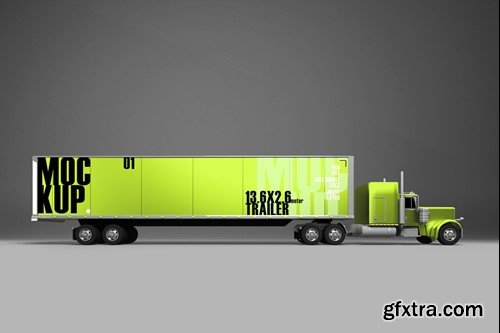 Truck Mockup PRVFJYH