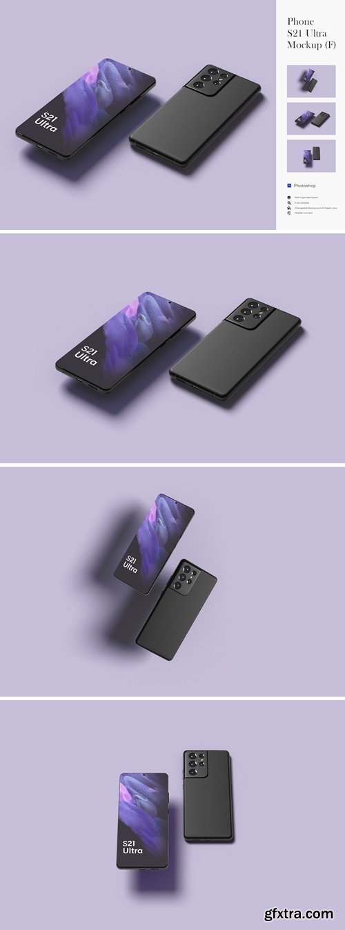 Phone S21 Ultra Mockup (F) SBGDJ9N