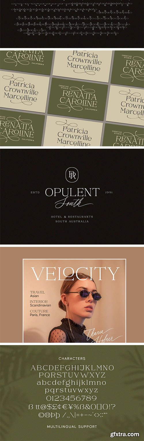 Daisy &amp; Violette - Stylish Serif