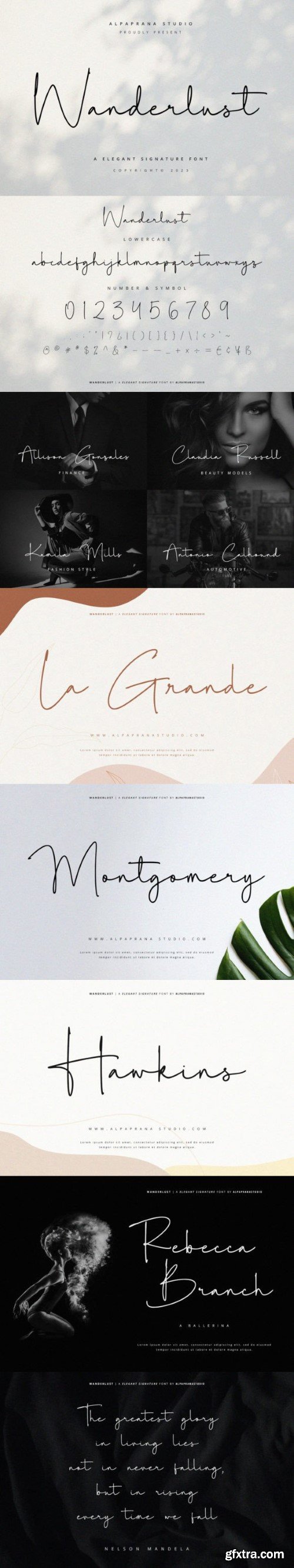 Wanderlust Font