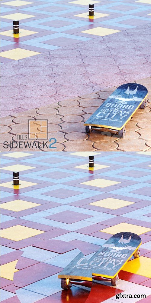 Sidewalk Tiles 2 / Paving Tiles 2