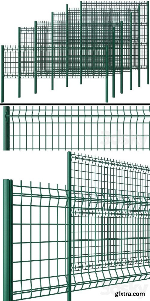 Fence for gates and gates