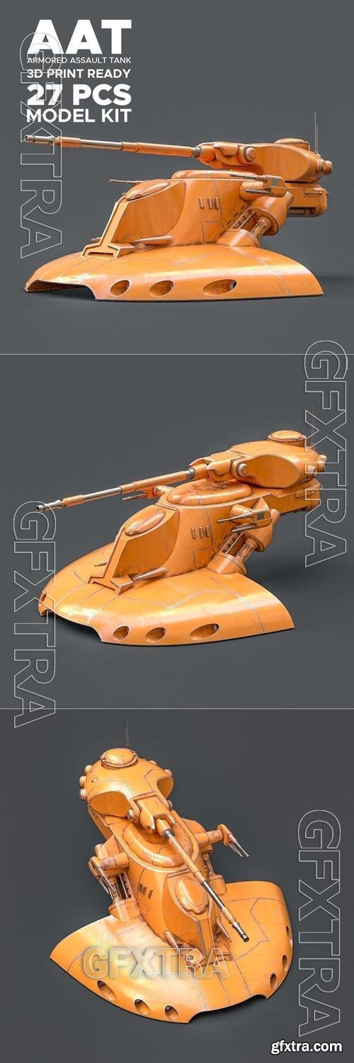 Star Wars AAT Battle Tank &ndash; 3D Print Model