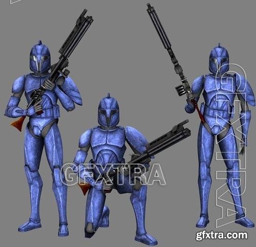 Senate Commando Squad SEB &ndash; 3D Print Model