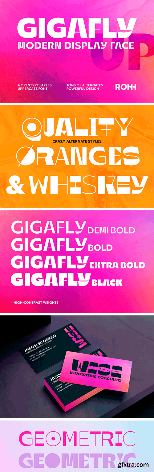 Gigafly Font Family