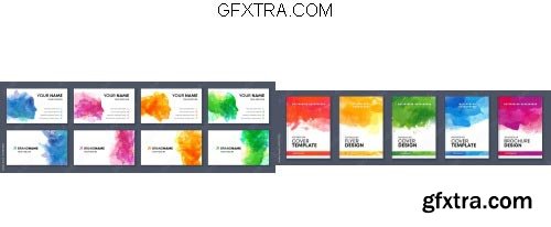 Watercolor Booklet Pack 12xAI