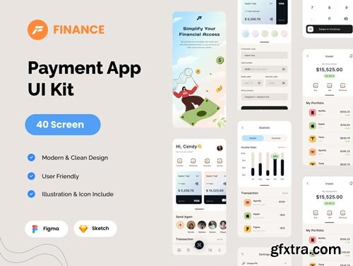 Payment App UI KIT / Fintech Ui8.net