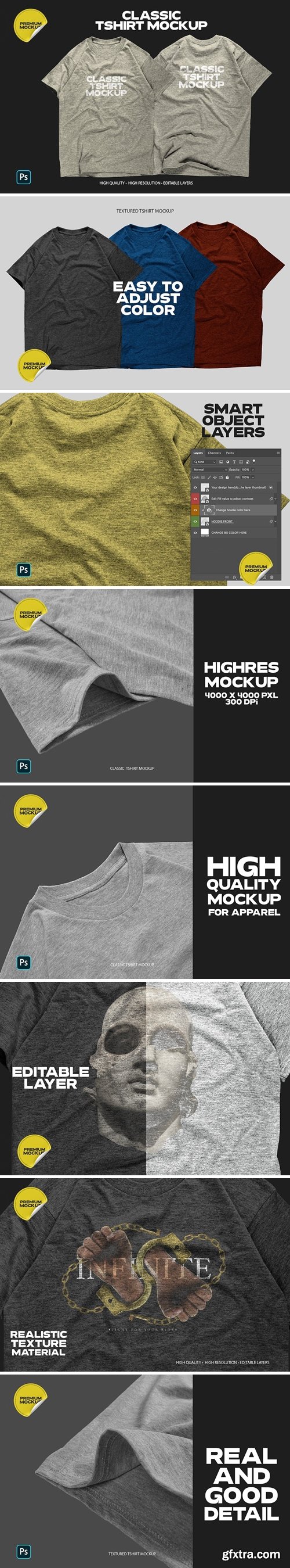 Classic Tshirt Mockup 35K2TCA