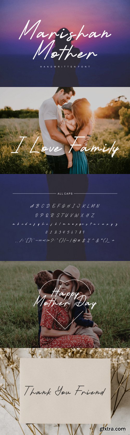 Marishan Mother Font