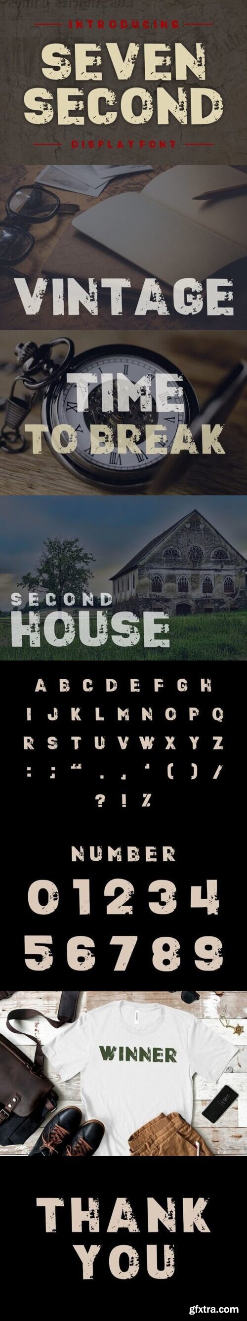 Seven Second Font