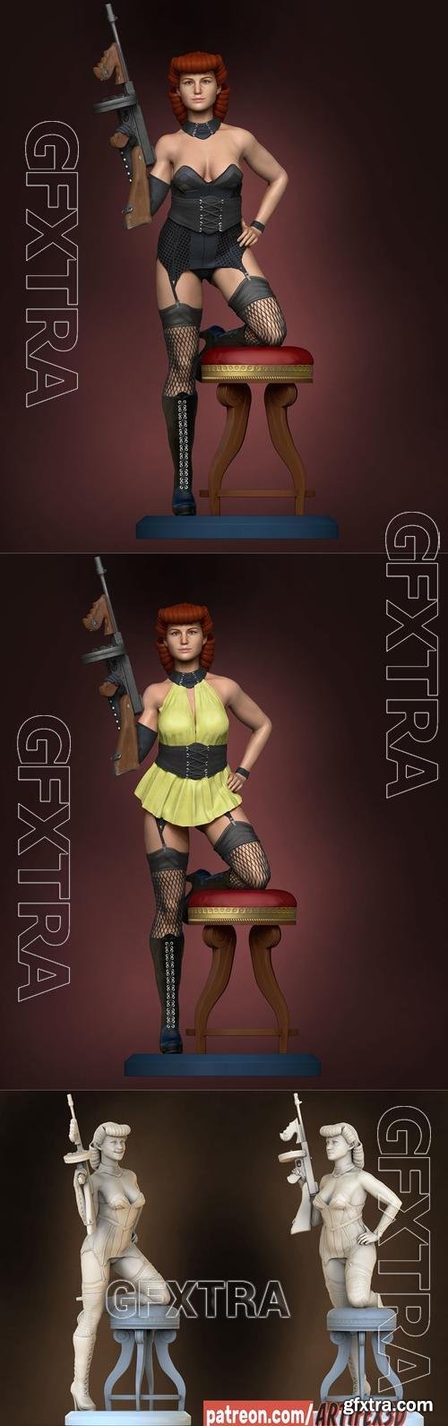 Sally Jupiter Watchmen &ndash; 3D Print Model