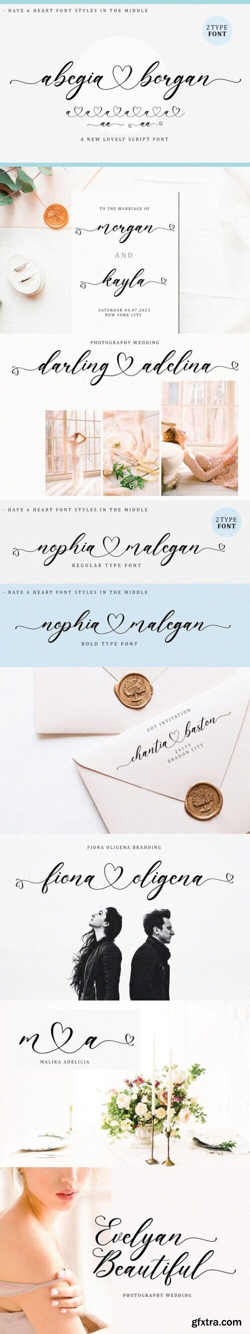 Abegia Borgan Font